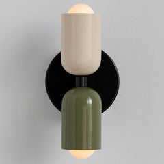 Modern Vintage Double-Head Wall Light for Stylish Utility Room Illumination