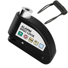 MetroLock Motorcycle Disc Brake Alarm Lock | 110dB Security, 6mm Pin, Alloy Body