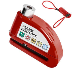MetroLock Motorcycle Disc Brake Alarm Lock | 110dB Security, 6mm Pin, Alloy Body