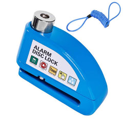 MetroLock Motorcycle Disc Brake Alarm Lock | 110dB Security, 6mm Pin, Alloy Body