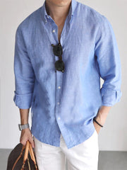 Odense Linen Work Shirt
