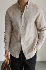 Odense Linen Work Shirt