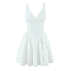 Solna Embroidered Mini Dress