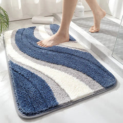 Organic Microfiber Bath Rug with Non-Slip Backing – Ultra-Soft and Highly Absorbent