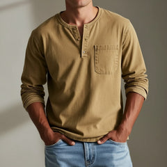 Orisano Long Sleeve Henley