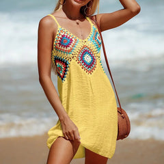 Sorrento Crochet Cover-Up Dress