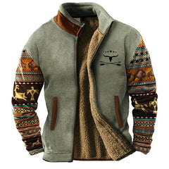 Owen Men's Fleece Jacket | Sherpa-Lined, Versatile Winter Outerwear