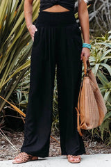Perpignan Linen Wide-Leg Pants