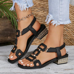 Perugia Geometric Sandals