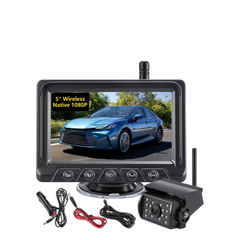 BackupCam™ ClearDrive - Wireless 1080P Solar Magnetic Rear View System