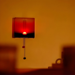 SunSconce™ AuraRise - Interactive Solar-Inspired Wall Light Sculpture