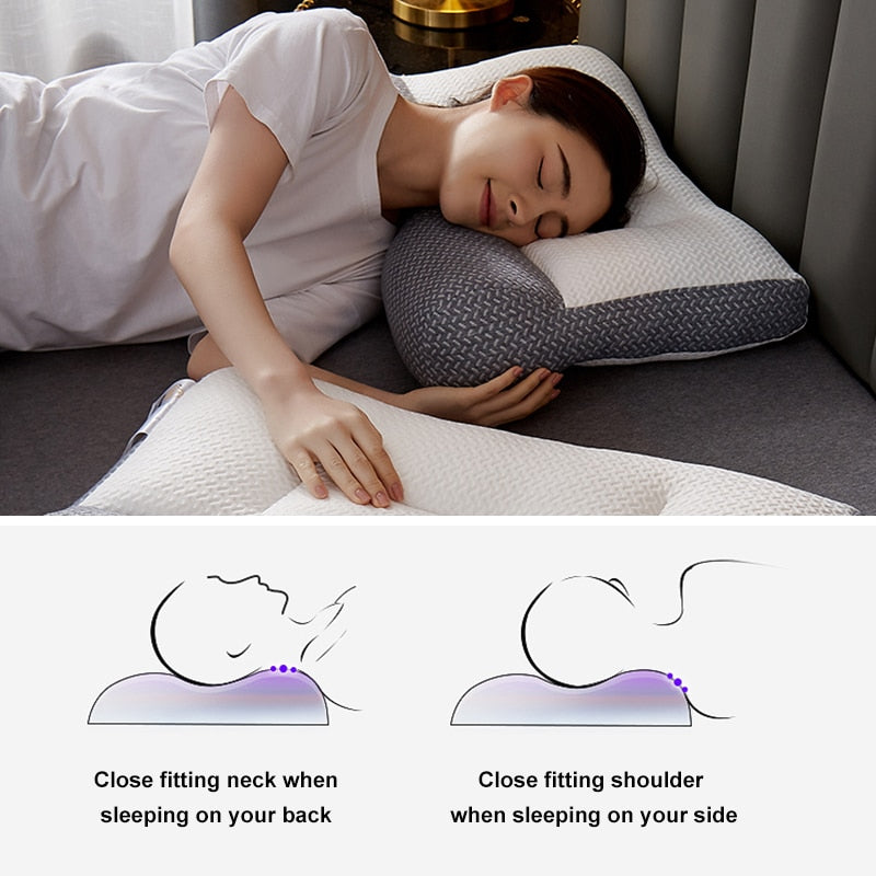 OrthoFit Ergonomic Sleep Improvement Pillow dylinoshop