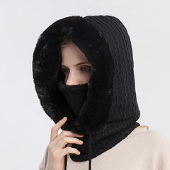 Pine Knitted Hood | Soft Fabric, Full Coverage