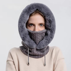 Pine Knitted Hood | Soft Fabric, Full Coverage