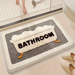 Plush Non-Slip Bath Mat for Ultimate Comfort and Safety – Quick-Dry Bathroom Rug