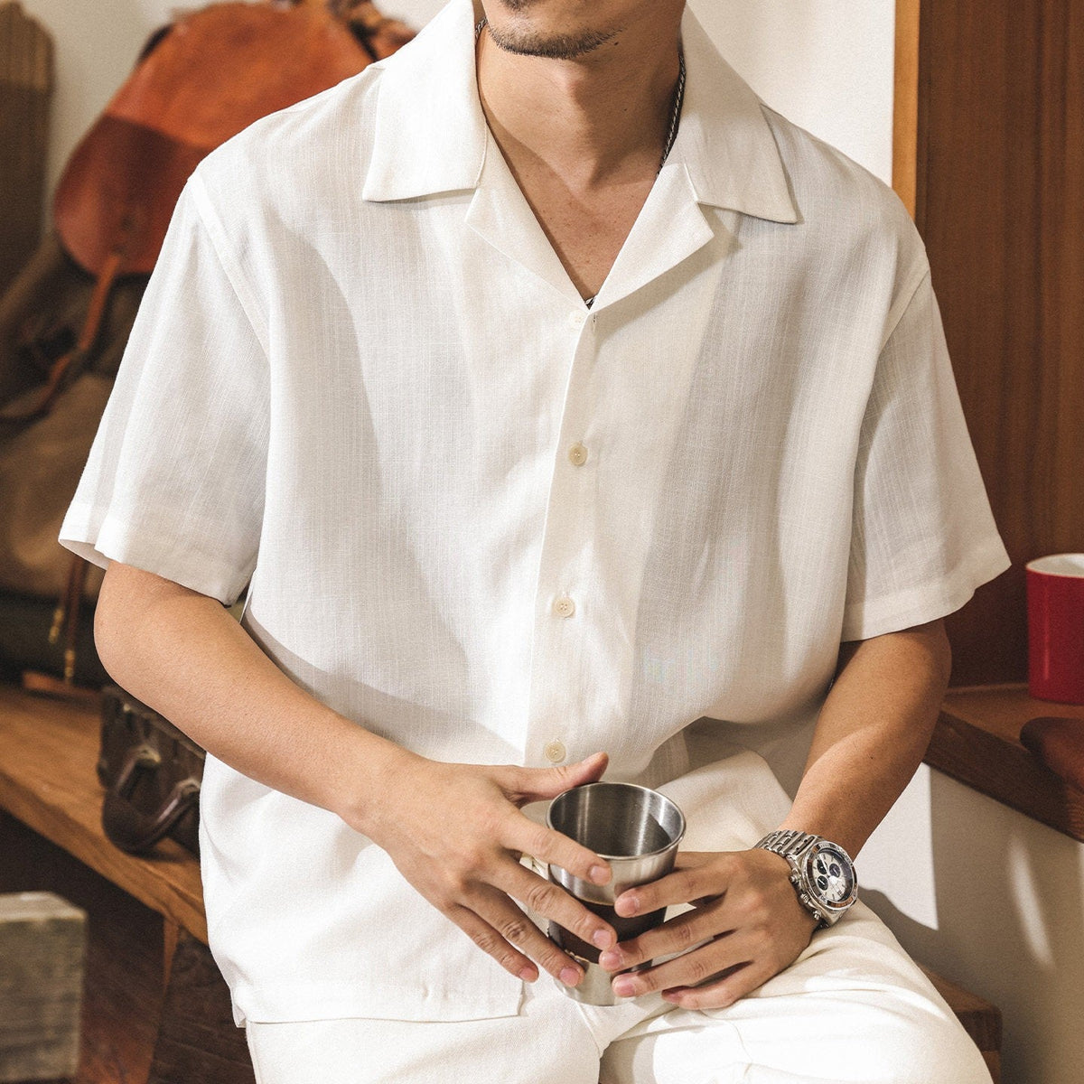 Portofino Lyocell Linen Shirt
