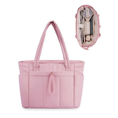 Practical 20L Lightweight Tote Bag | Cup Pocket, Work Gym Beach Carryall