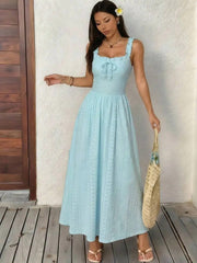 Ravello Eyelet Lace Maxi Dress
