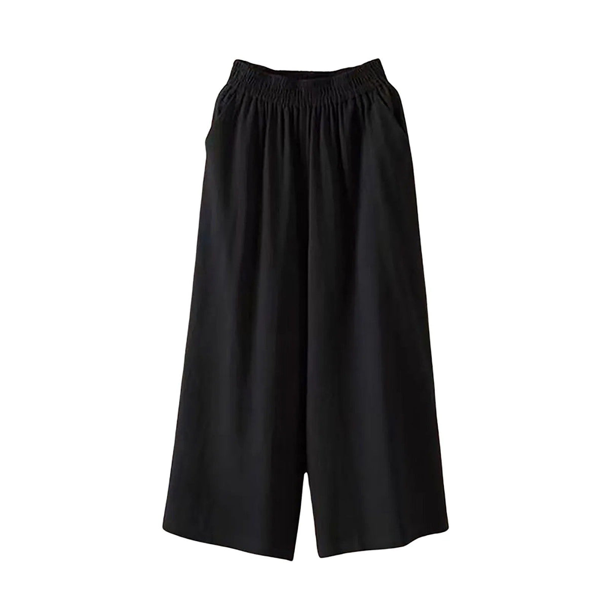 Ravenna Linen Blend Cropped Pants