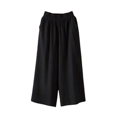 Ravenna Linen Blend Cropped Pants