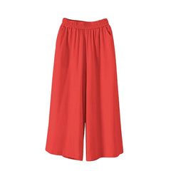 Ravenna Linen Blend Cropped Pants
