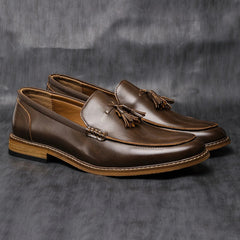 Regent Tassel Leather Loafers
