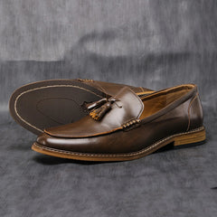 Regent Tassel Leather Loafers