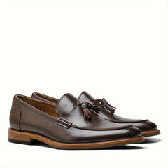 Regent Tassel Leather Loafers