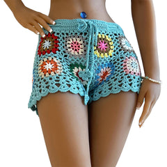 Rienza Crochet Shorts