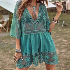 Riva Mesh Cover-up Dress
