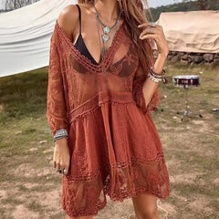 Riva Mesh Cover-up Dress