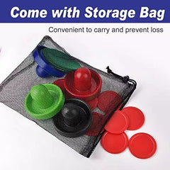 Plastic Lightweight Ice Hockey Pushers & Pucks Set – Game On!