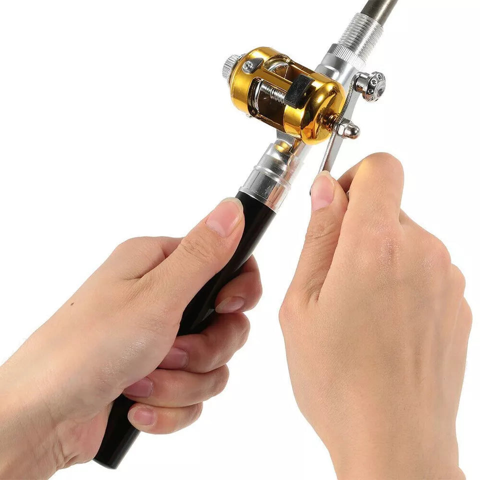 Portable Telescopic Pocket Stream Fishing Rod Kit