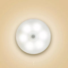 USB Rechargeable Motion Sensor LED Puck Light