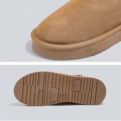 Step Into Winter Comfort with CozyStride™ Women’s Thick-Soled Snow Boots