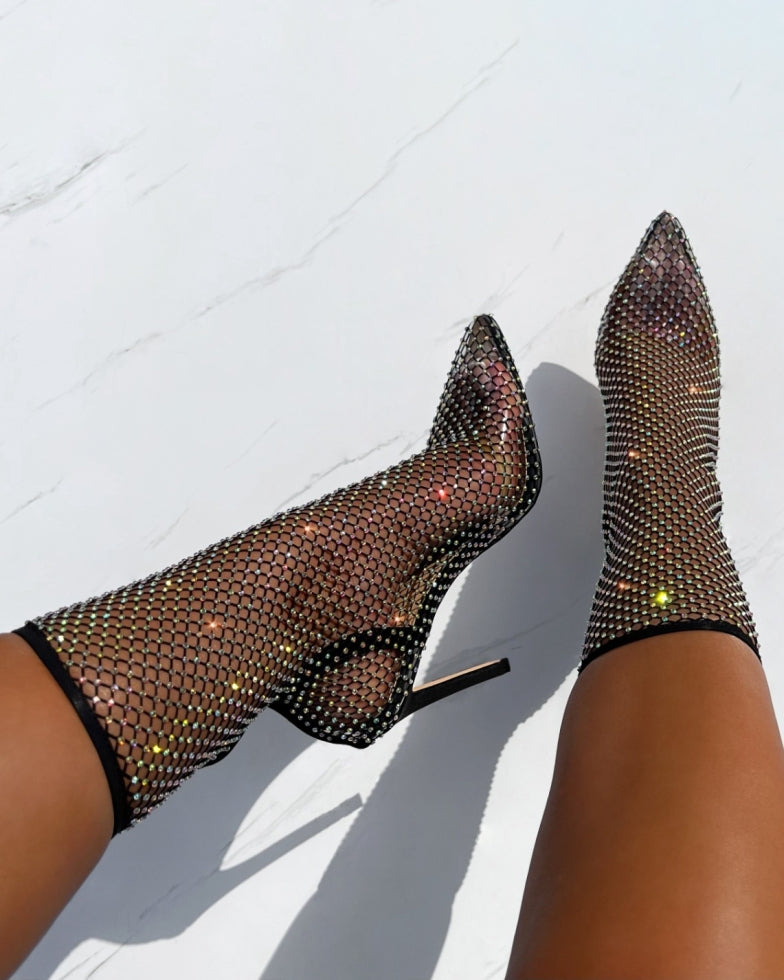 Step into Elegance with GlamSpark™ Luxury High Heel Sandals