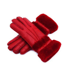 Sleek Winter Gloves for Men | Premium Leather with Fleece Lining