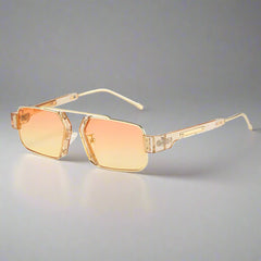 Sola Angular Sunglasses | Translucent Acetate Frame