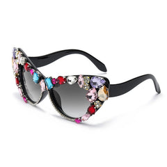 Sparrow Cat-Eye Sunglasses | Iridescent Frame, Bold Design