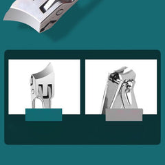 Hercules Nail Clippers | Ergonomic Anti-Splash Design, Heavy-Duty for Thick Nails