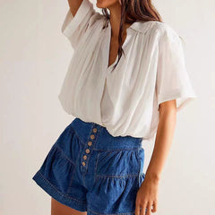 Verona Slim Denim Shorts