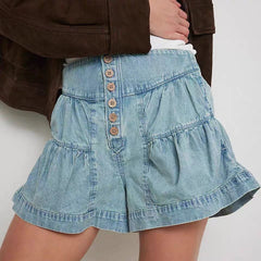 Verona Slim Denim Shorts