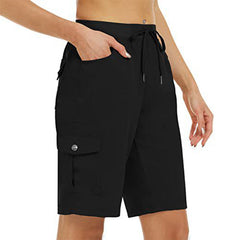 Willow Women’s Quick-Dry Cargo Shorts | UPF 50+ Sun Coverage | Secure Pockets