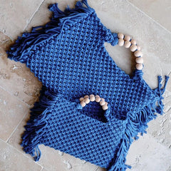 Woven Whimsy Crochet Tote | Chunky Open-Knit Design