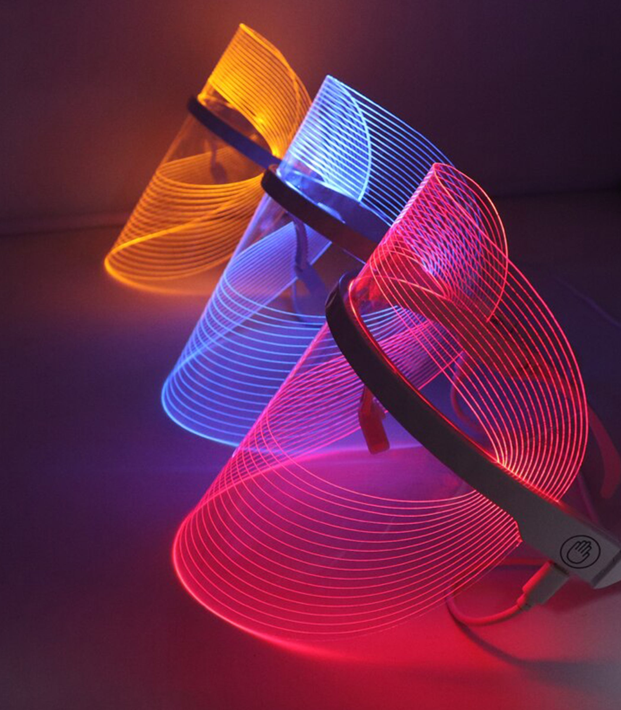 How To Glow 3 Color LED Light Therapy Mask dylinoshop