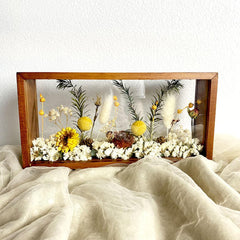 Dried Flower Bouquet with Frame-F-Best Gift for Her/Him Feajoy