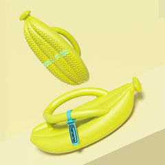 Funny Banana Shaped Flip Flops dylioshop