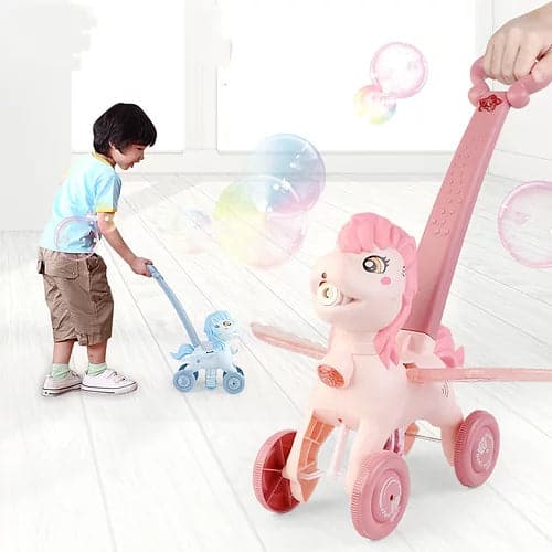 Hand Push Bubble Machine Toy dylinoshop