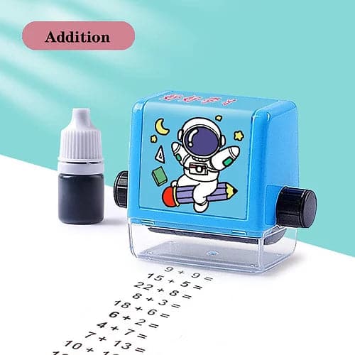 Addition And Subtraction Roller Stamp dylinoshop