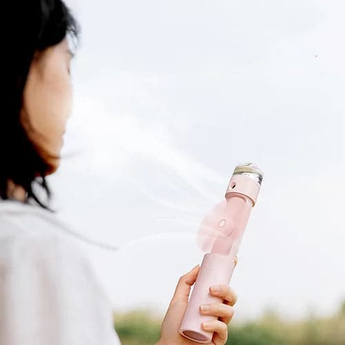 Telescopic Humidifier Spray Fan dylinoshop